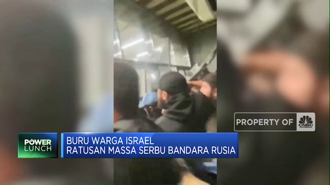 Massa Israel Menyerang Bandara Rusia dalam Pengejaran