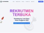 ✅ Kementerian Desa Membuka Peluang Kerja untuk 2.700 Calon PLD 2023