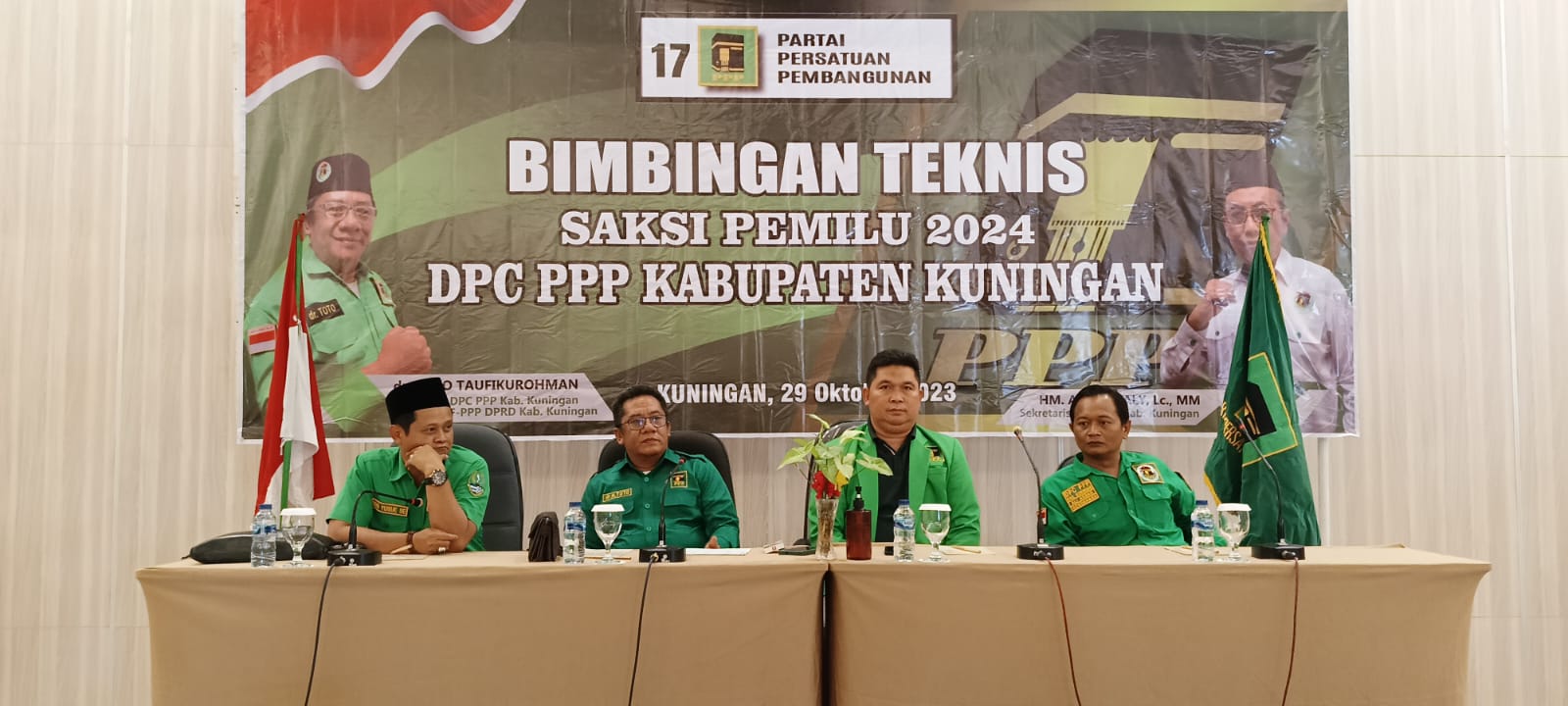 PPP Menyiapkan Strategi untuk Saksi Ujung Tombak Pengawal Suara Pemilu