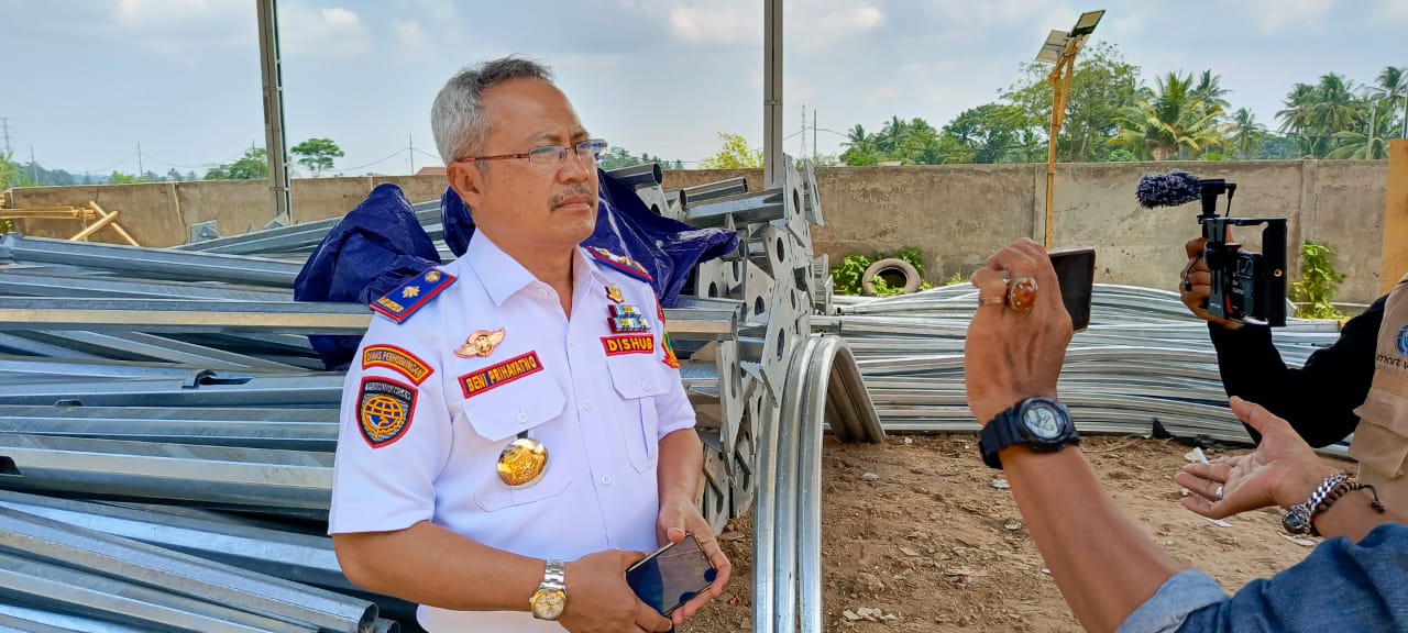 Progres Penyelesaian Program ‘Kuningan Caang’ 2023 Ditingkatkan oleh Dishub