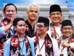 Survei Capres Menunjukkan Prabowo-Gibran Ungguli Ganjar-Mahfud & AMIN