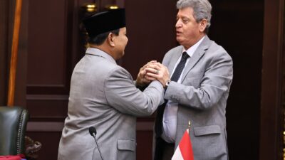 Prabowo Sumbang 5 Miliar Rupiah untuk Masyarakat Palestina