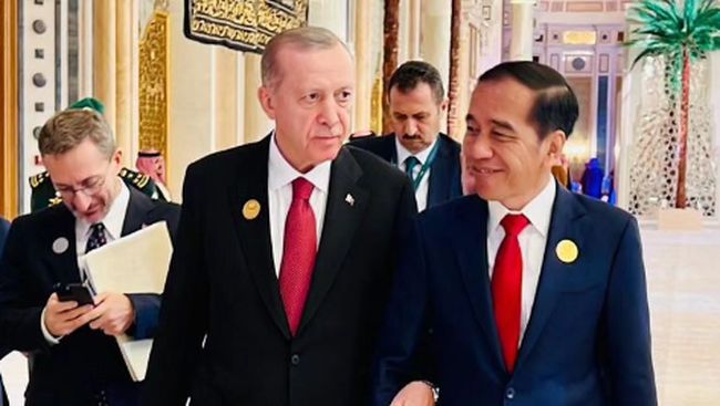 Jokowi dan Erdogan Bersatu, Berjanji Resolusi Konflik di Gaza