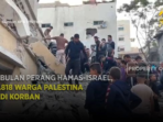 Israel Menyerang Palestina, 10.818 Warga Palestina Tewas dalam Sebulan