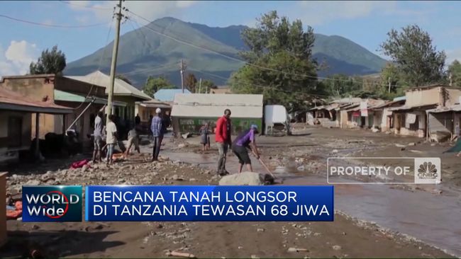 Longsor di Tanzania Menewaskan 68 Orang