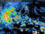 Hujan Lebat dan Ombak Tinggi dengan Tinggi 6 Meter Mengancam Wilayah Indonesia