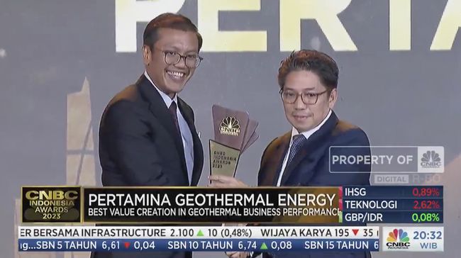 PGEO Menang Penghargaan untuk Maksimalkan Potensi Energi Panas Bumi