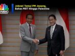 Video: Pertemuan Jokowi dengan PM Jepang, Membahas Proyek MRT dan Isu Palestina