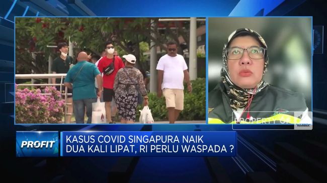 Apakah RI Perlu Waspada atas Melonjaknya Kasus Covid-19 di Singapura?