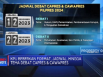 KPU Membuka Informasi tentang Format, Jadwal, dan Tema Debat Capres & Cawapres