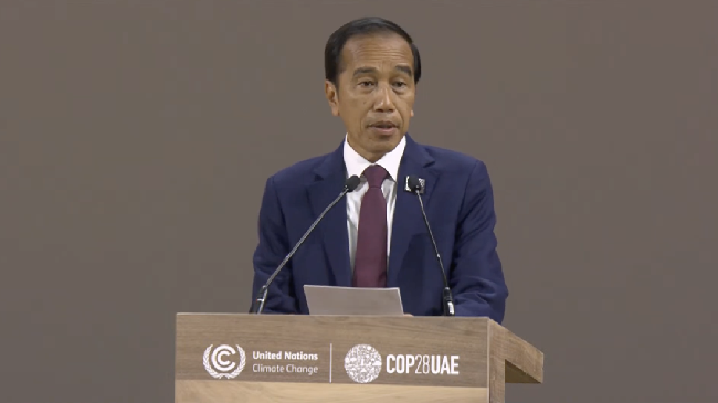 Jokowi Membahas Ketersediaan Pangan di Pulau Dewata saat COP28 di Dubai