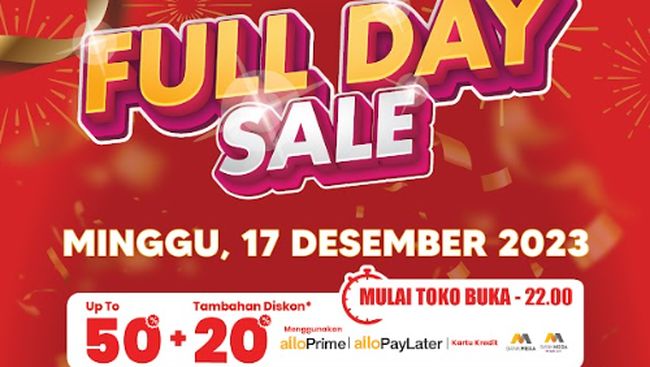 Diskon Penuh Transmart Full Day Sale! Jangan Sampai Lewat!