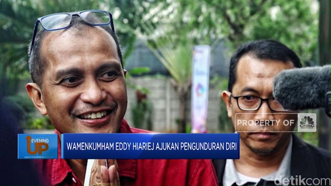 Wamenkumham Eddy Hiariej Mengajukan Permintaan Pengunduran Diri