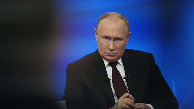 Putin Murka di Perayaan Tahun Baru, Konflik Rusia-Ukraina Semakin Memanas