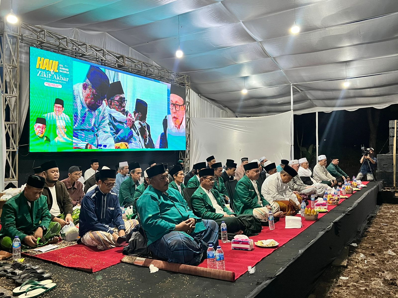 Doa Bersama Ribuan Jamaah PKB Kuningan Sebelum Pilpres 2024 dengan Kehadiran KH Said Aqil