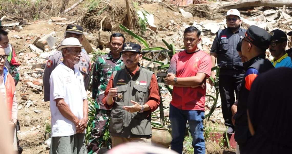 ✅ Pemerintah Kabupaten Kuningan Siap Membantu Pembangunan Ulang Rumah Warga yang Terdampak Longsor di Ciwaru