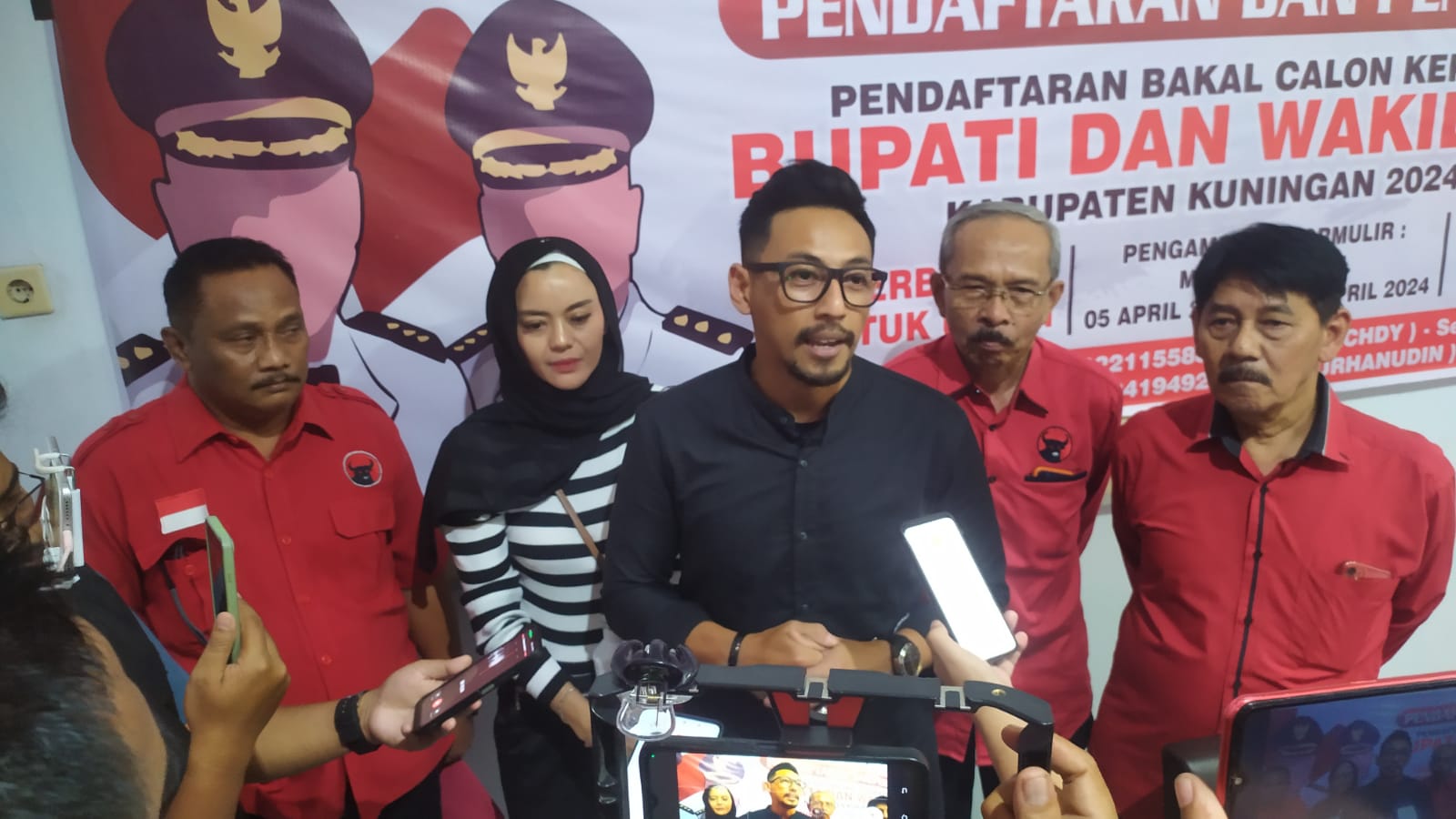 Ridho Suganda Siap Memimpin Kuningan Sebagai Bupati dengan Dukungan dari PDI Perjuangan demi Perubahan