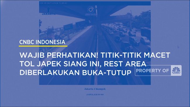 Perhatikan Titik-titik Macet di Tol Japek Siang Ini