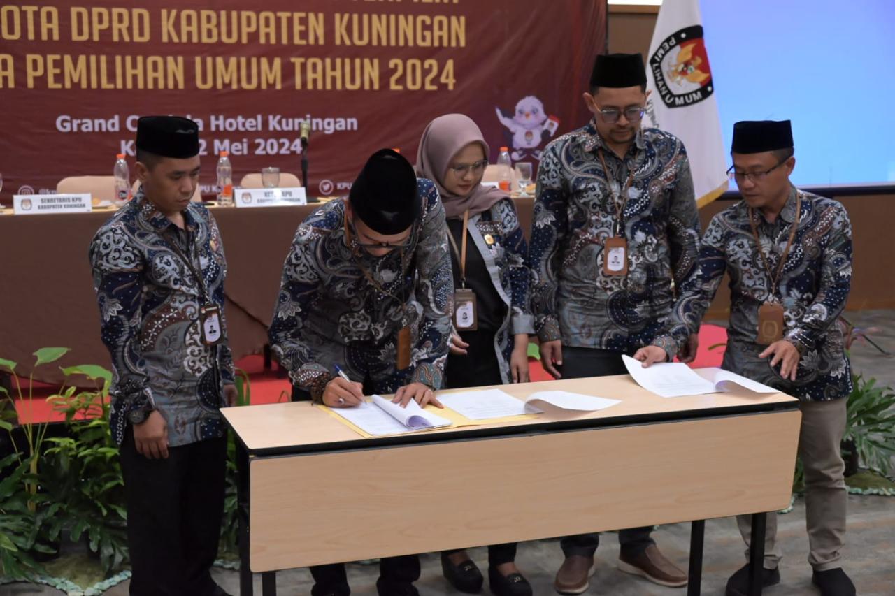 KPU Menetapkan 50 Calon Terpilih DPRD Kuningan, Sekwan Menjadwalkan Pelantikan pada 9 September