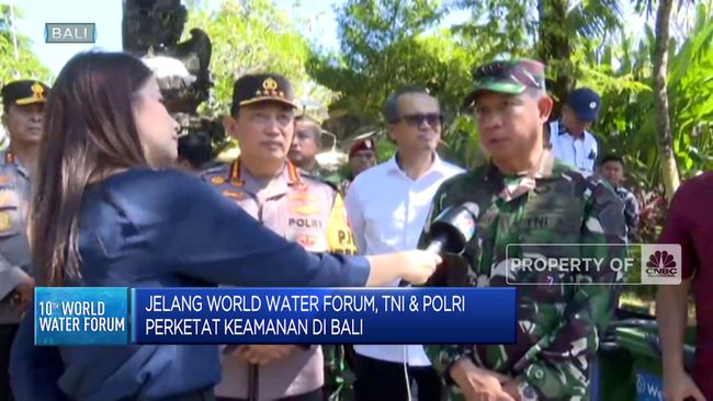 World Water Forum ke-10 dihadiri oleh 5800 Pasukan Pengamanan