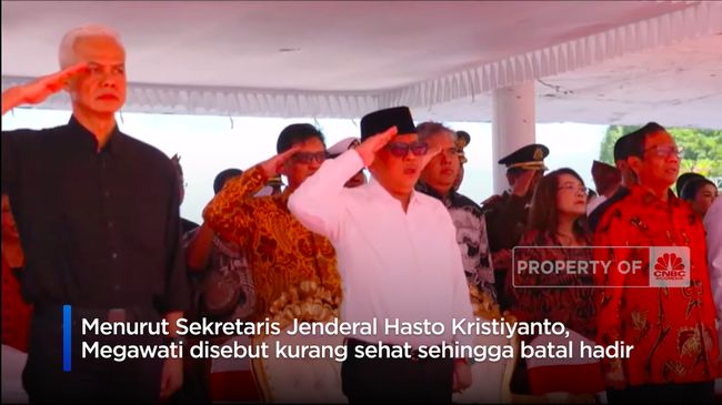 Megawati Membatalkan Kehadirannya di Peringatan Hari Lahir Pancasila di Ende