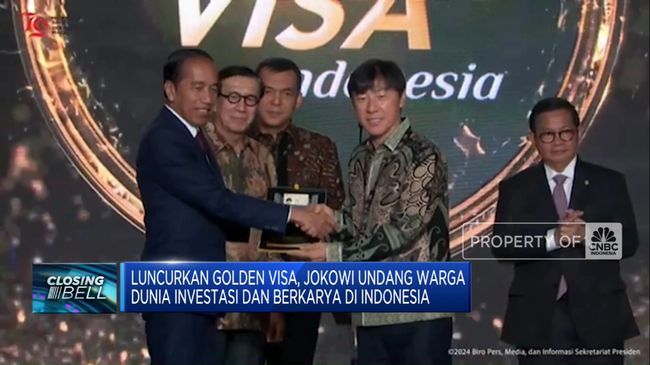 Jokowi Resmi Meluncurkan Golden Visa, Shin Tae-Yong menjadi Penerima Pertama